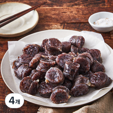 맘으로 도야지 옛날맛 순대 슬라이스, 1kg, 4개