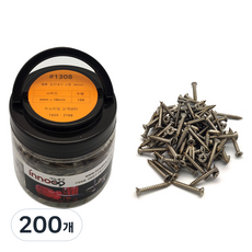 이노공구 범용 일반나사 스텐 1308, 200개
