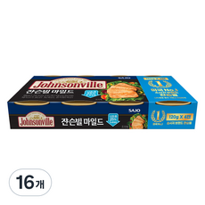 쟌슨빌 사조 마일드, 120g, 16개