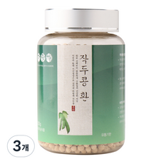 하랑채 무농약 작두콩 환, 3개, 250g