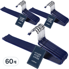 라이프서치 논슬립 바지걸이, 네이비, 60개