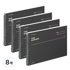 모트모트 컬러칩 태스크 매니저 16WEEKS 플래너, 다크호스, 8개 다크호스, 8개