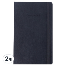 양지다이어리 2026 크리에이티브365 빈티지 위클리 2면 1주 다이어리 S, 블랙, 2개