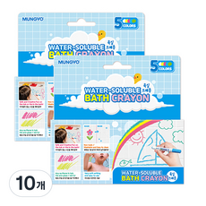 문교 욕실 크레용 MWBC-5A, 5색, 10개