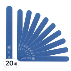 nail tree 專業指甲銼 F002, 20個, 藍色