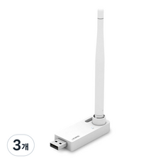 ipTIME USB 2.0 무선 랜카드 노트북용, N150UA3, 3개
