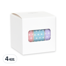 walgadaks 紙膠帶 15mm*10m 3捲入, 香氣 (334,335,336), 4組