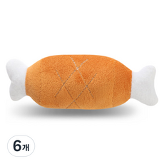 DING DONG PET 狗狗用烤肉娃娃, 桶裝BBQ, 6個
