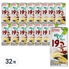 삼육두유 발아현미19곡 두유, 190ml, 32개