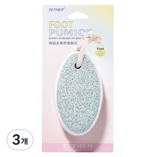 썬앤드림 화산석 풋케어 발각질 제거기 그린, 61g, 3개, 1개입