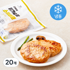 다즐샵 닭가슴살 스테이크 치즈맛 (냉동), 100g, 1개입, 20개