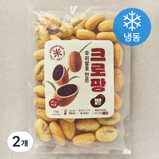 우리쌀로 만든 팥 크로팡 (냉동), 20g, 2개, 50개입