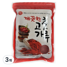 해가원 깨끗한 고춧가루, 400g, 3개