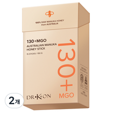 닥터컨 마누카꿀 130+MGO 허니스틱 15p, 150g, 2개