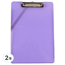 Aruz 常用寫字板 31.5 x 22.5 x 3 cm, 2個, 紫色