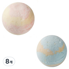 비즐리 거품입욕제 러브플로럴 + 자스민허브 세트, 150g, 8개