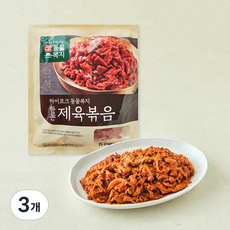 하이포크 동물복지 인증 한돈 제육볶음, 500g, 3개