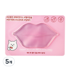 에뛰드하우스 체리 쪽 젤리 입술 패치 생기 10ml, 1개입, 5개