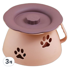 오코로 휴대용 이동식 소변통, 젤리핑크, 3개