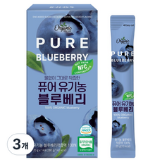 천호엔케어 퓨어 유기농 블루베리 착즙액, 20g, 42개