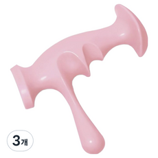 Angmet 身體按摩指壓棒, 3個, 粉紅色