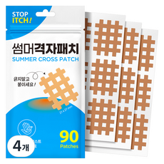 아텍스 썸머 격자 패치, 4개, 90개입