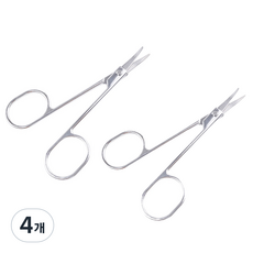 Bling&Soo 修眉剪014, 銀色, 4個