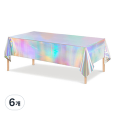라라듀 홈파티 식탁 테이블보, 6개