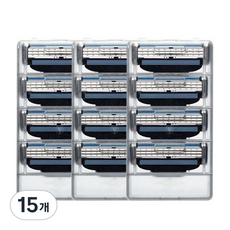 OnBeYou 吉列Mach3相容三層刀片, 15個, 4入