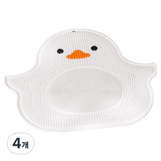 All is You 足部清潔刷 白色, 4個, 1入, 300g