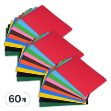 마다꾸미 컬러 골판지, 36 믹스컬러, 60개