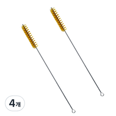 World Clean 塑膠管刷 20pi, 金色, 4個