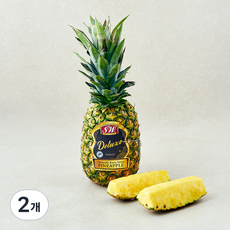 신세계푸드 디럭스 파인애플, 2개, 1.9kg