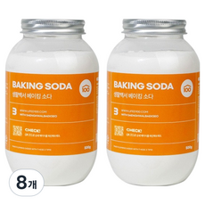 Lifegd100 小蘇打粉, 8個, 500g