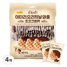 Itary 原味巧克力奶油鬆餅, 4個, 280g