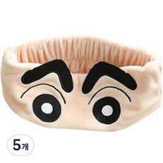 蠟筆小新造型洗臉髮帶, 蠟筆小新, 5個