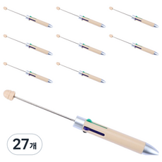 탑피아 DIY 꾸미기용 4색 볼펜 1.0mm, TYPE16, 27개