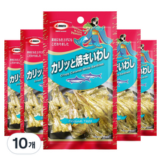 마루에스 크리스피 카라멜 화이트 정어리 어포, 10g, 10개