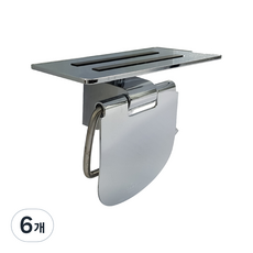 두진 보급형 핸드폰 거치대 겸 휴지걸이, 6개