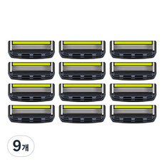 DORCO 多可樂客 臉部5種風格5層刮鬍刀片, 4件, 9個