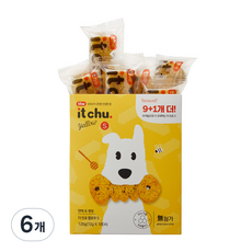 잇츄 THE 옐로우 반려견 덴탈껌 S 10p, 혼합맛(밀웜/마누카꿀), 120g, 6개
