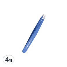 TWEEZERMAN 斜頭鑷子 藍色紫丁香 鑷子, 4個, 花崗岩天空