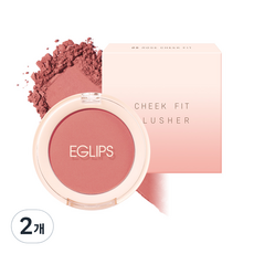 이글립스 치크 핏 블러셔 4g, 05 로즈치크핏, 2개