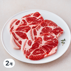 미국산 목살 구이용 (냉장), 2개, 600g