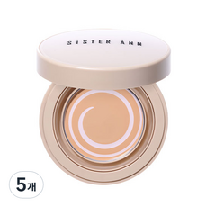 씨스터앤 핑크홀 젤리커버 팩트 11g, 5개, 21호