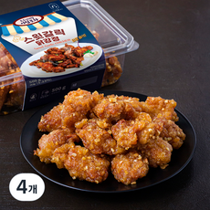 조르니키친 야심포차 스윗갈릭 닭강정, 500g, 4개