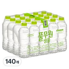 풀무원샘물 무라벨 생수, 500ml, 140개