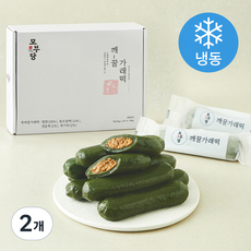 모부당 쑥 깨 꿀 가래떡 (냉동), 80g, 2개, 12개입