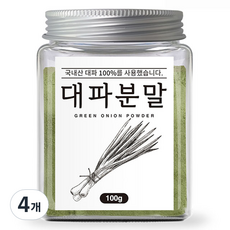 조은약초 대파 분말, 4개, 100g