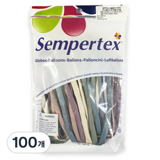 셈퍼텍스 요술풍선 260S, 파스텔더스크혼합, 2세트